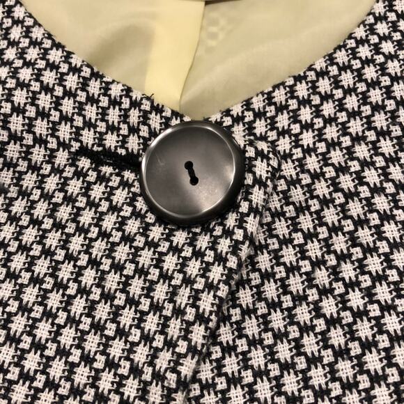 Black & White cropped jacket by Worthington Woman Size 8 Y2K Vintage Retro - Picture 5 of 8